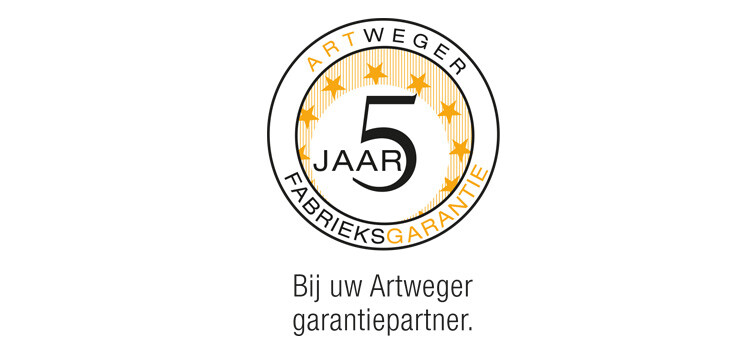 5 jaar fabrieksgarantie | © Artweger GmbH. & Co. KG